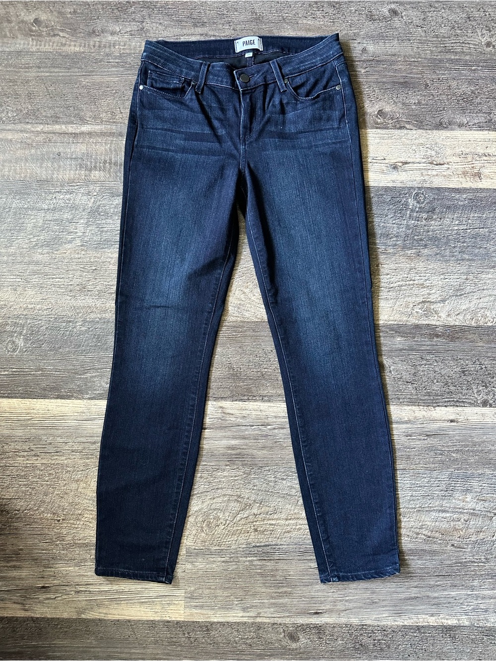 PAIGE Women's Dark Indigo Skinny Jeans